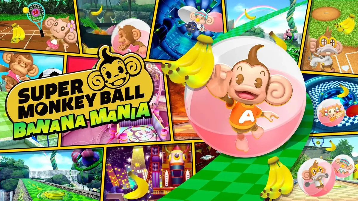 Sega Super Monkey Ball Banana Mania Anniversary Edition - Nintendo Switch