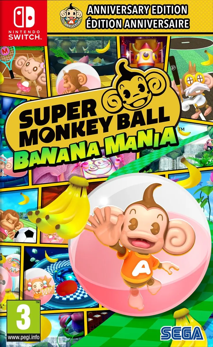 Sega Super Monkey Ball Banana Mania Anniversary Edition