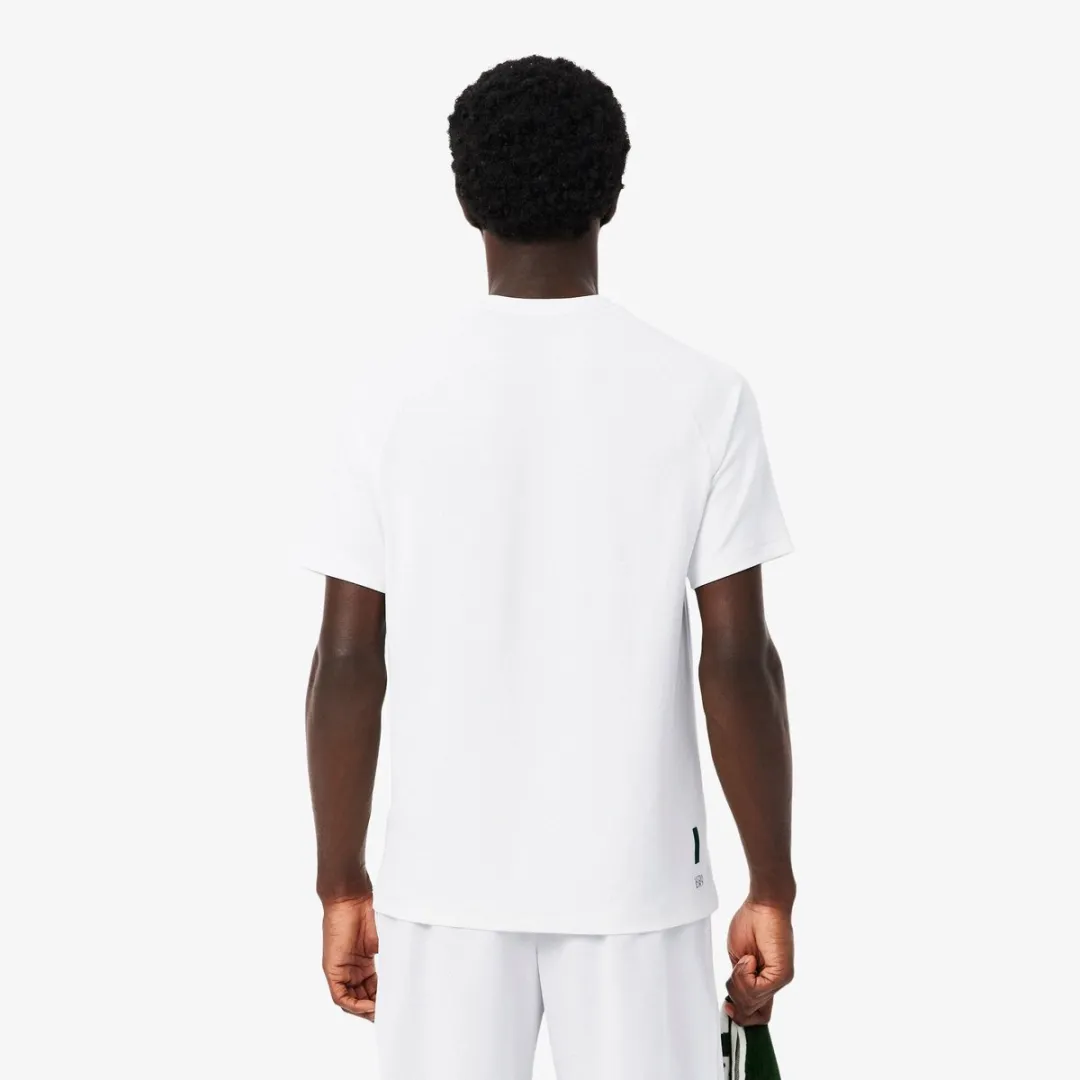 Lacoste Stretch Ultra Dry Sport Shirt Heren S - Wit