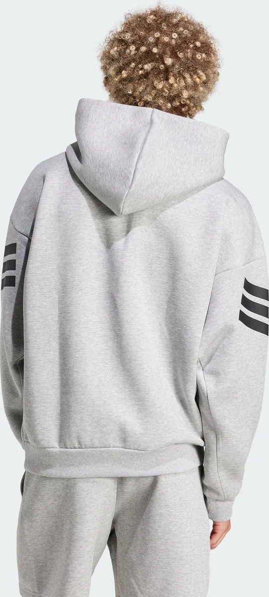 adidas Future Icons 3-Stripes Hoodie JD4847 - Heren - Grijs