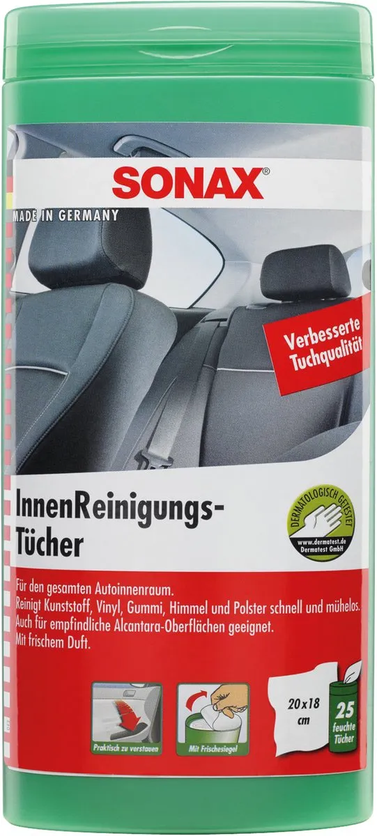 Sonax Interieurreinigingsdoekjes 25 Stuks
