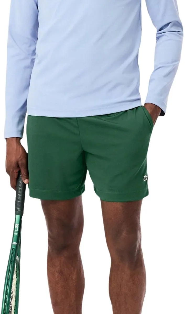 Lacoste Ultra Dry Sport Short Heren S - Groen