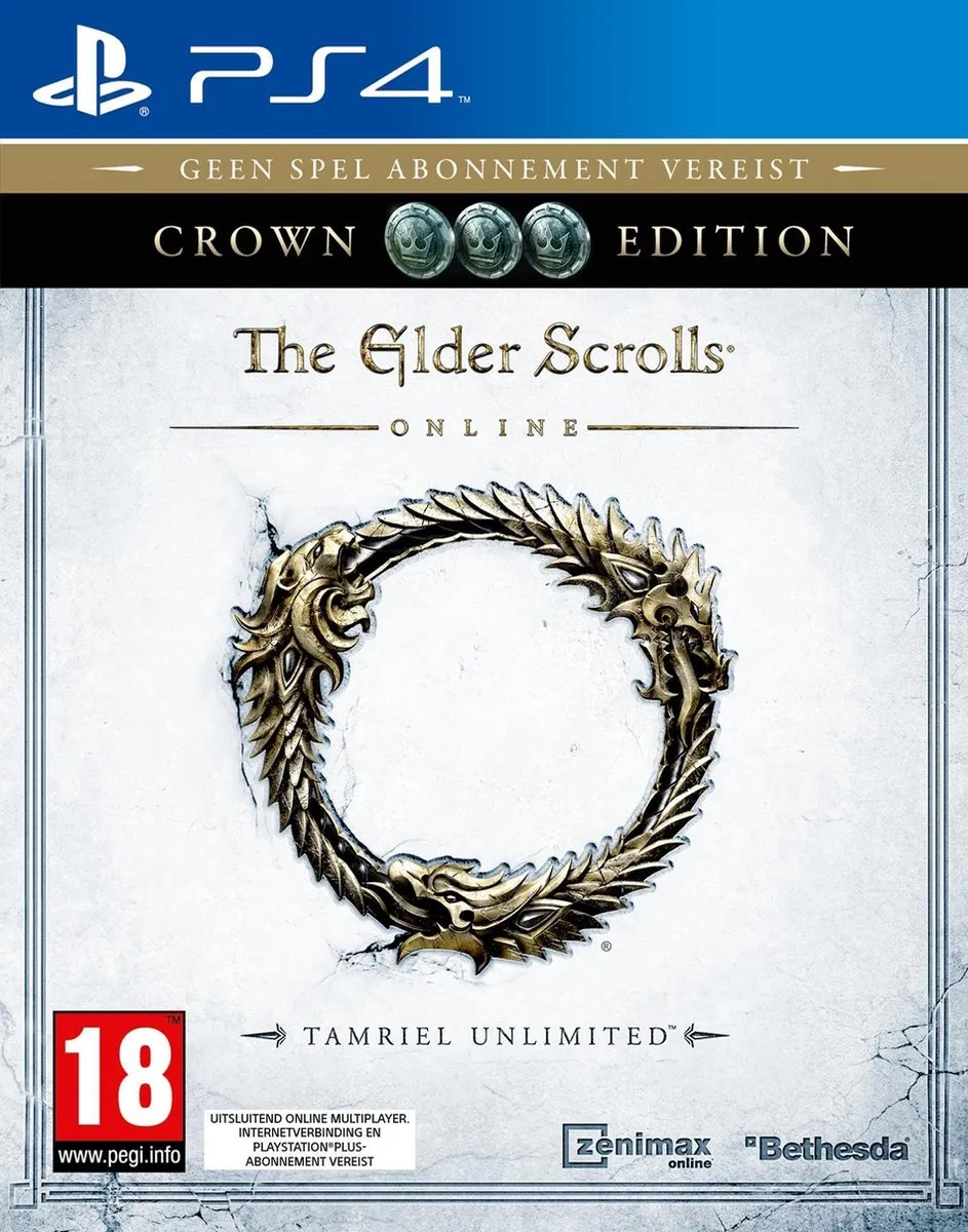 Bethesda The Elder Scrolls Online Tamriel Unlimited Day 1 Crown Edition