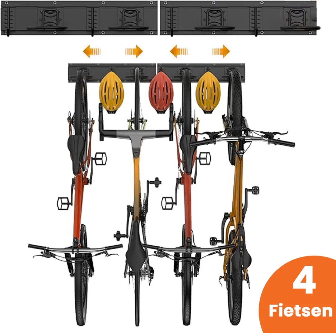 Frame Up Fiets Ophangsysteem 4 Fietsen