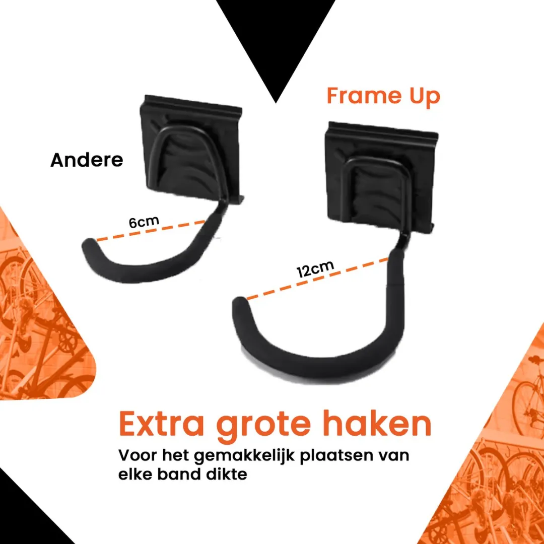 Frame Up Fiets Ophangsysteem 4 Fietsen - 160kg