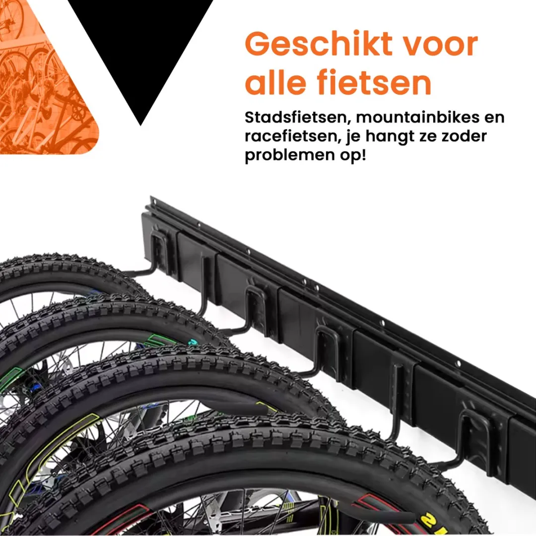 Frame Up Fiets Ophangsysteem 4 Fietsen - 160kg