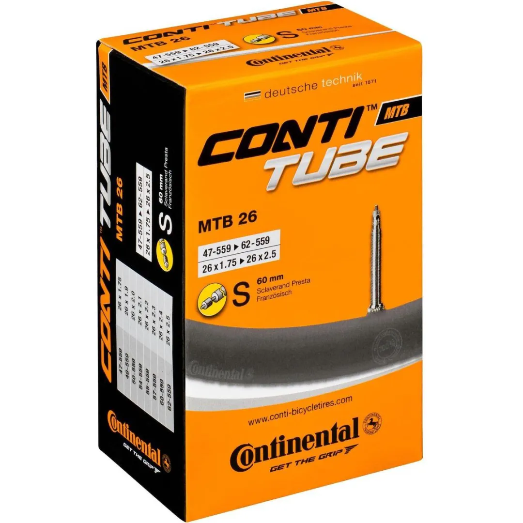 Continental Binnenband Light MTB 26x1.75 - Zwart