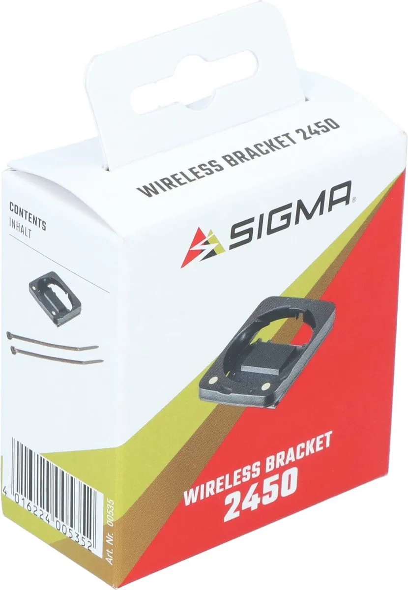 Sigma 2450 STS Fietscomputerhouder - Zwart