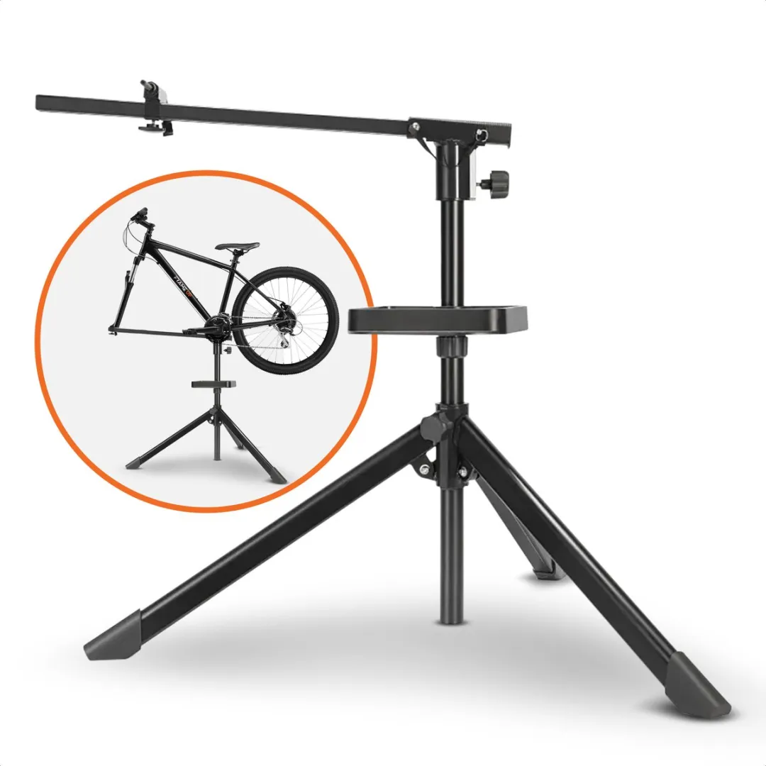 Frame Up Fietsmontagestandaard Reparatiestandaard - tot 35 kg - Zwart