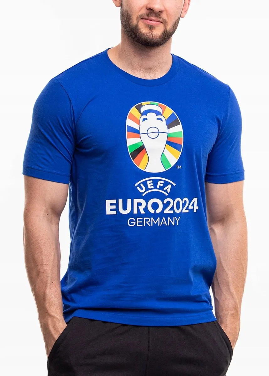 adidas Heren Sportshirt - Blauw - Katoen