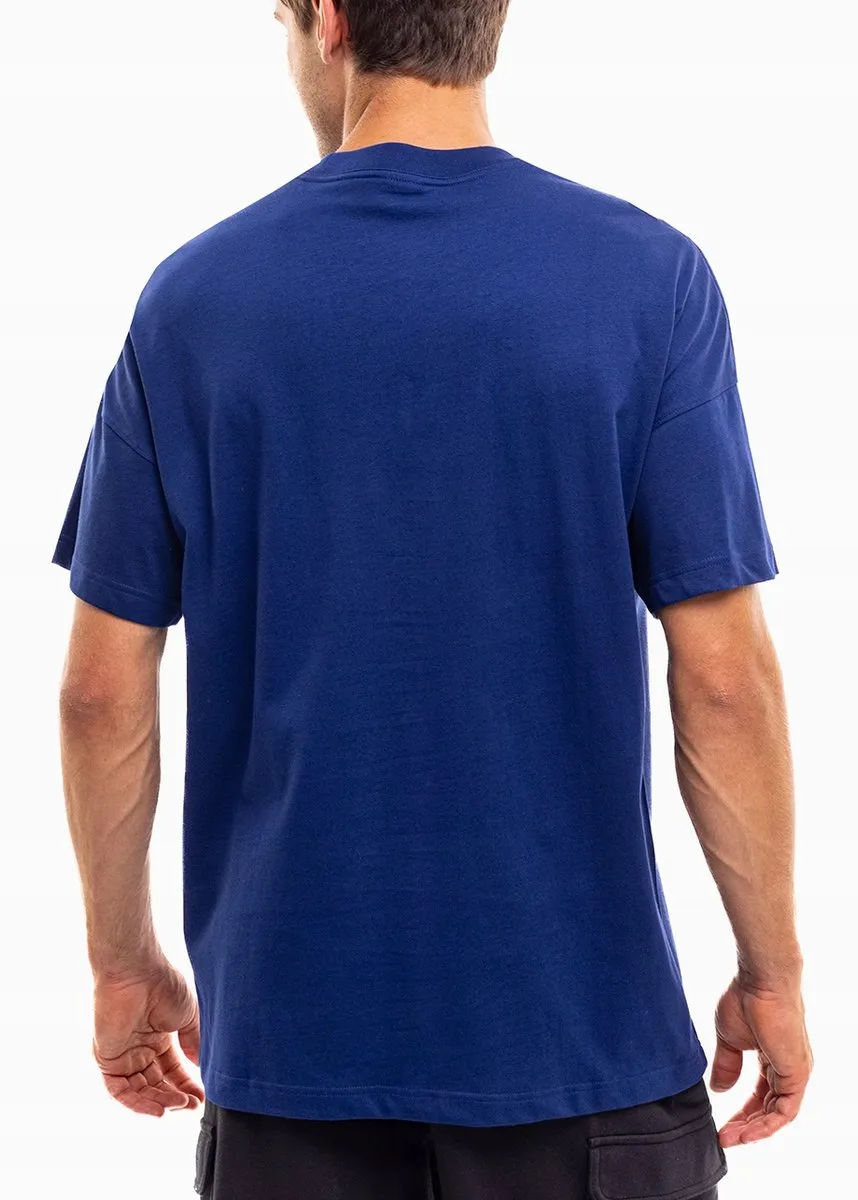 adidas Heren Sportshirt - Blauw - Katoen