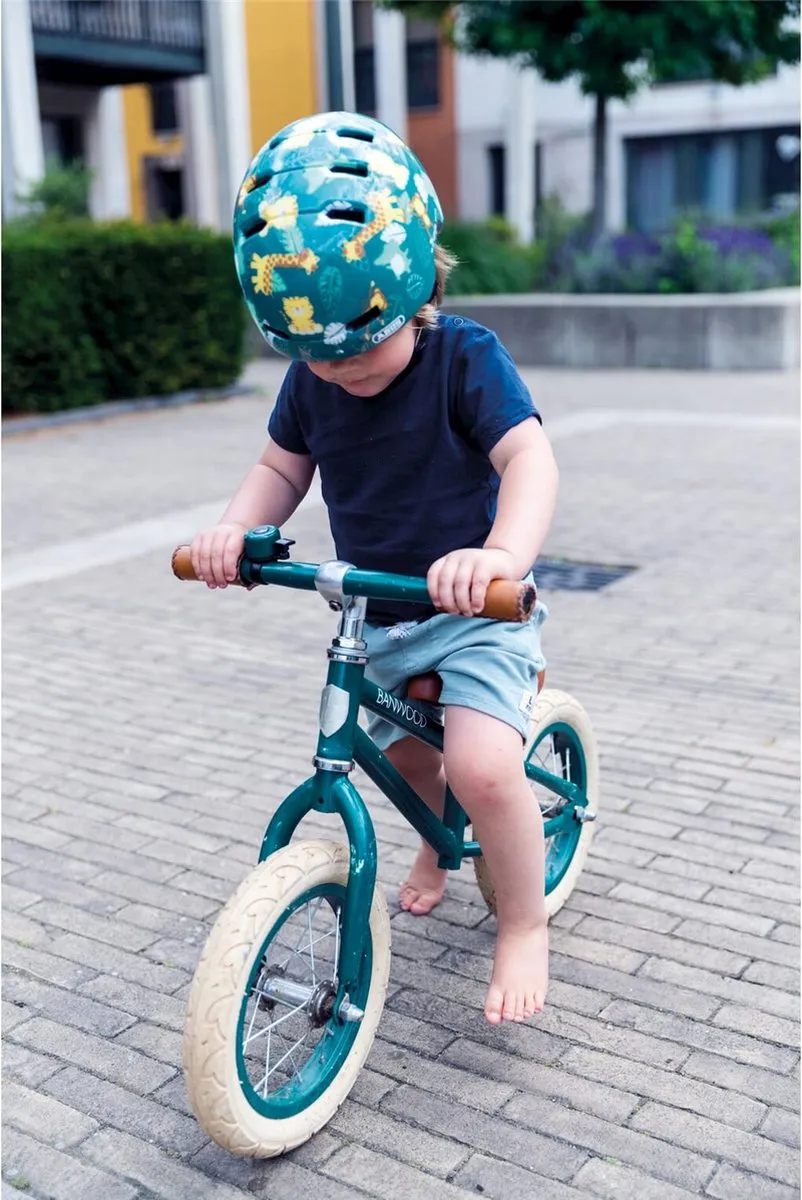 ABUS Skurb Kid Fietshelm Green Jungle - M
