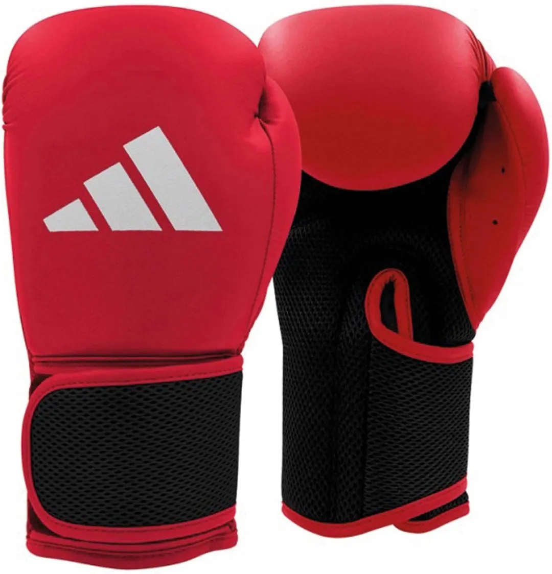 Adidas Hybrid 25 Bokshandschoenen Junior 4 - Rood/Zwart
