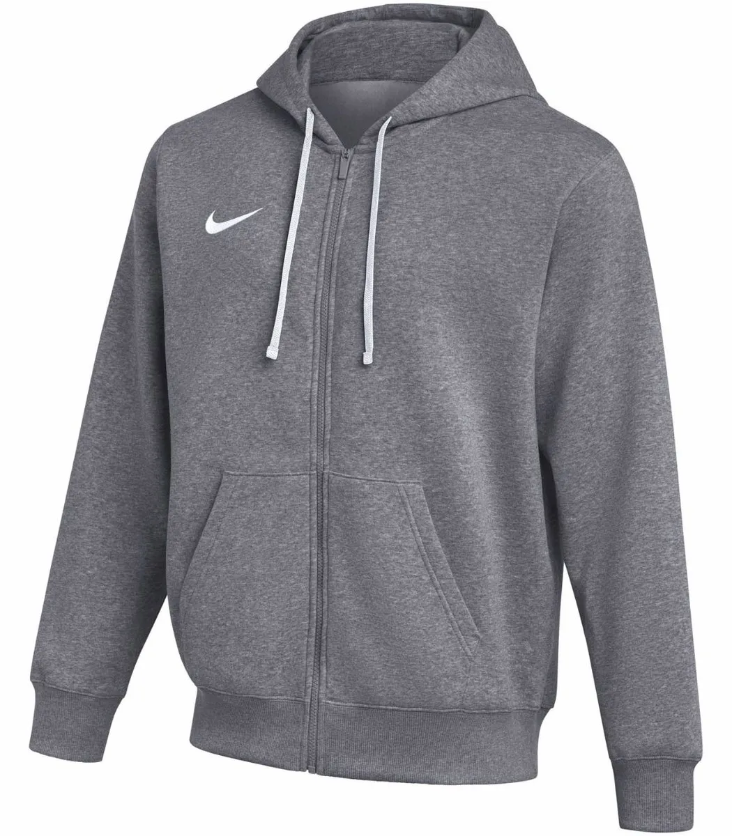 Nike Park 26 Fleece Full-Zip Hoodie Heren - Grijs XS