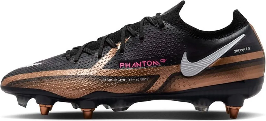 Nike Phantom GT2 Elite SG-PRO AC Voetbalschoenen - 40.5 - Bronze/Zwart