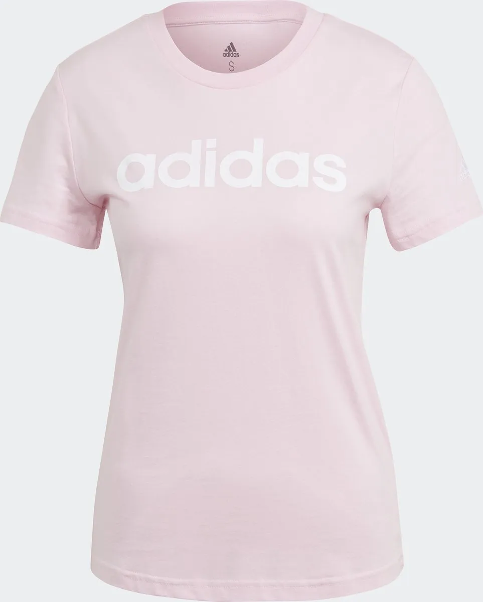 adidas Sportswear Essentials Slim Logo T-Shirt GL0771 - Roze S