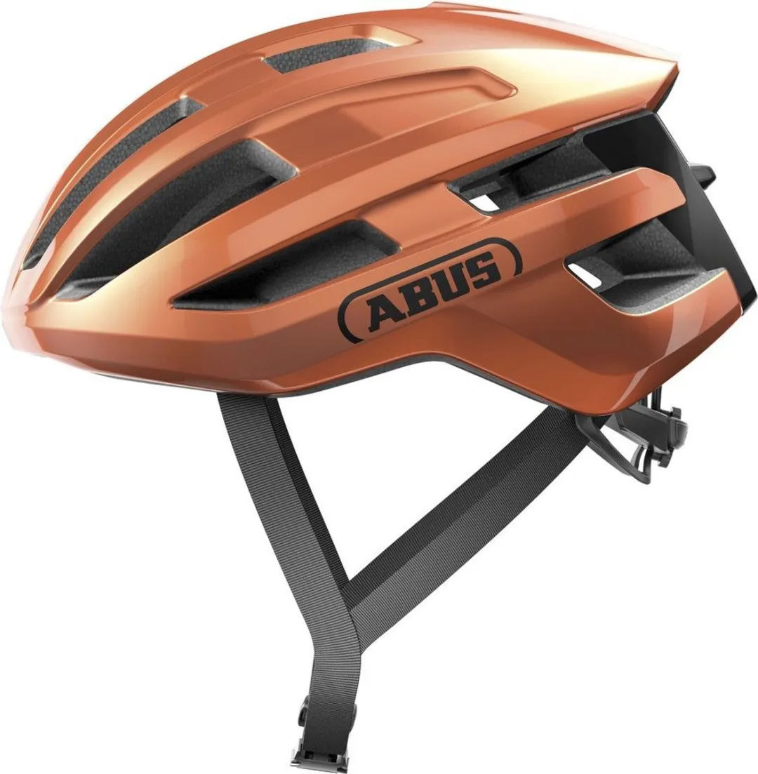 ABUS PowerDome Fietshelm - S 51-55cm - Goldfish Orange