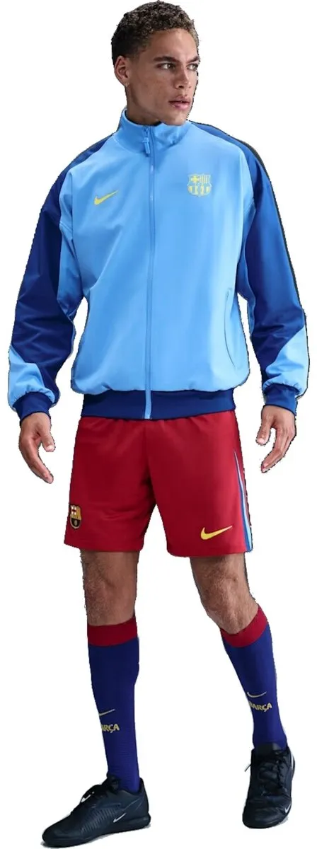 Nike FC Barcelona Heren Wedstrijdshort FZ1332-602 - Rood - Maat L