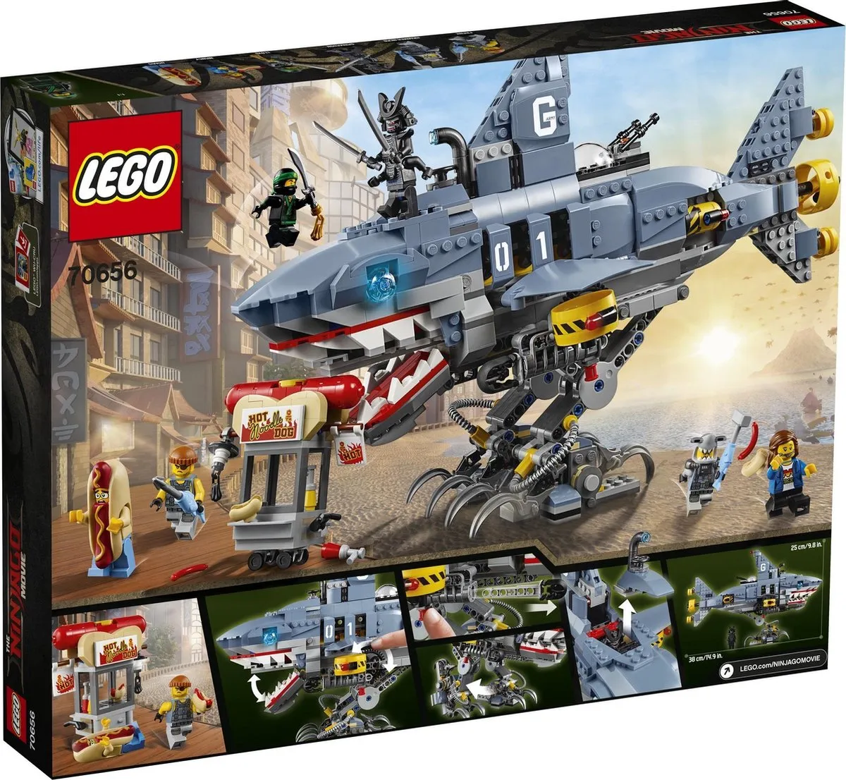 LEGO Ninjago Movie Garmadon 70656 - 830 Stukken - afbeelding 6 van 6