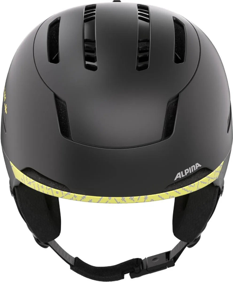 Alpina Versatile Pro Mips Skihelm Litoff Black Matt - M