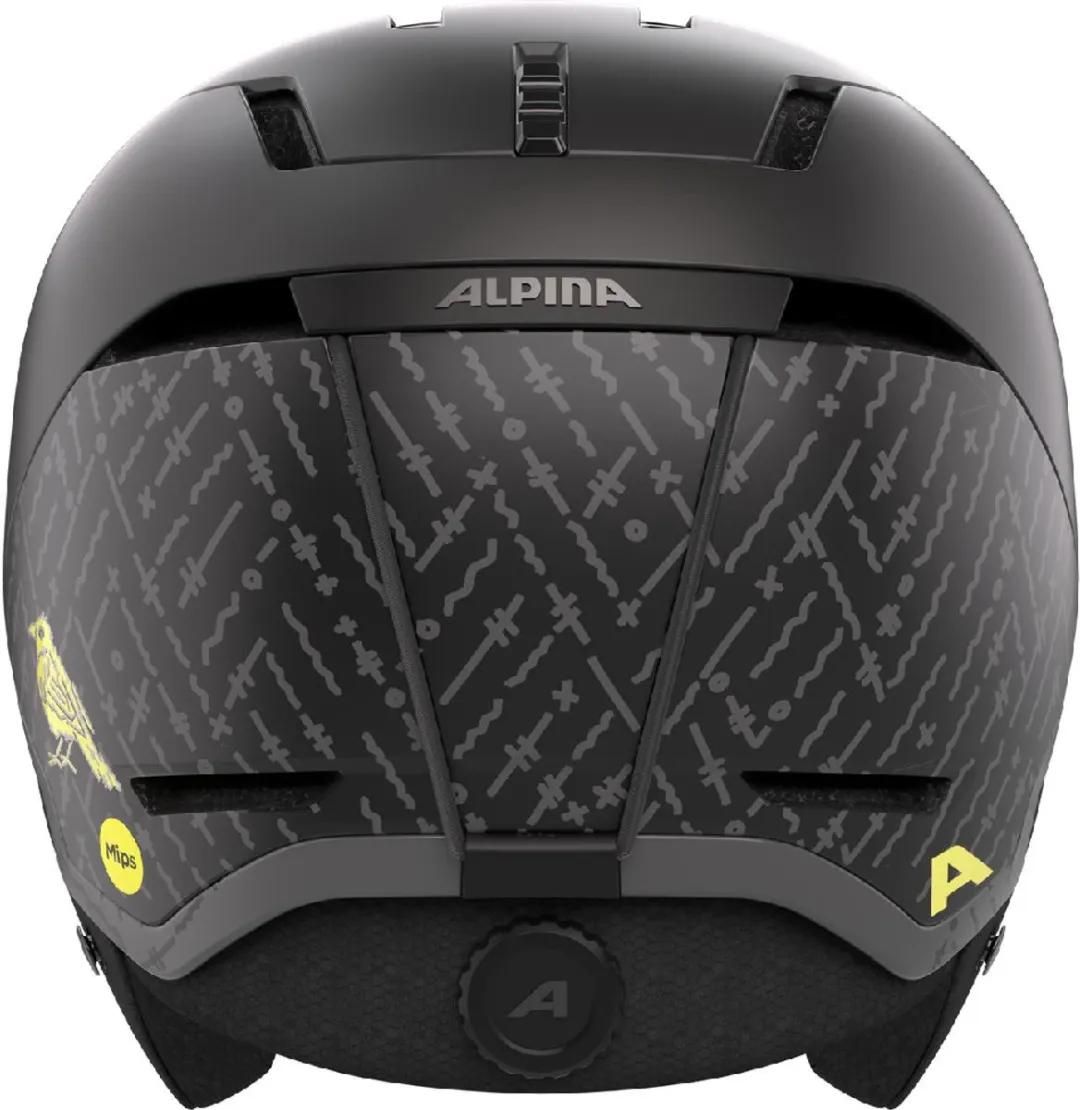 Alpina Versatile Pro Mips Skihelm Litoff Black Matt - M