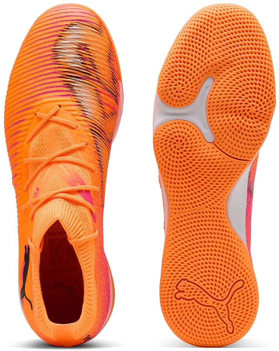PUMA Future 8 Match Zaalschoenen - Oranje - EU 42