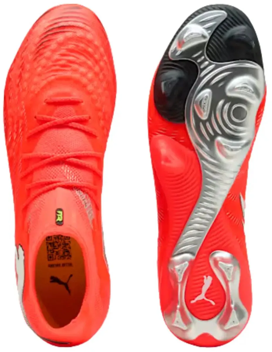 PUMA Future 9 Ultimate FG Voetbalschoenen - Rood/Oranje - Maat 44 - afbeelding 6 van 6