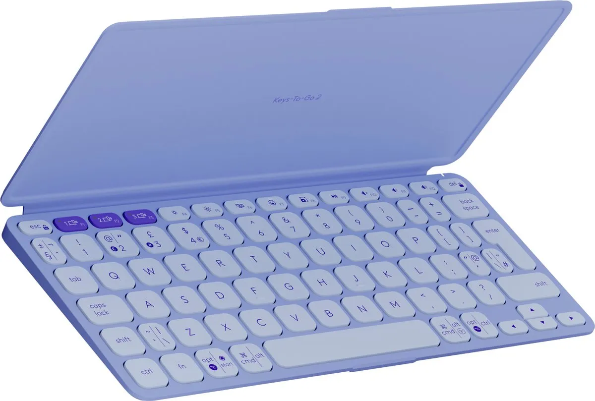 Logitech Keys To Go 2 Draadloos Tablettoetsenbord 920-012986 - Lila