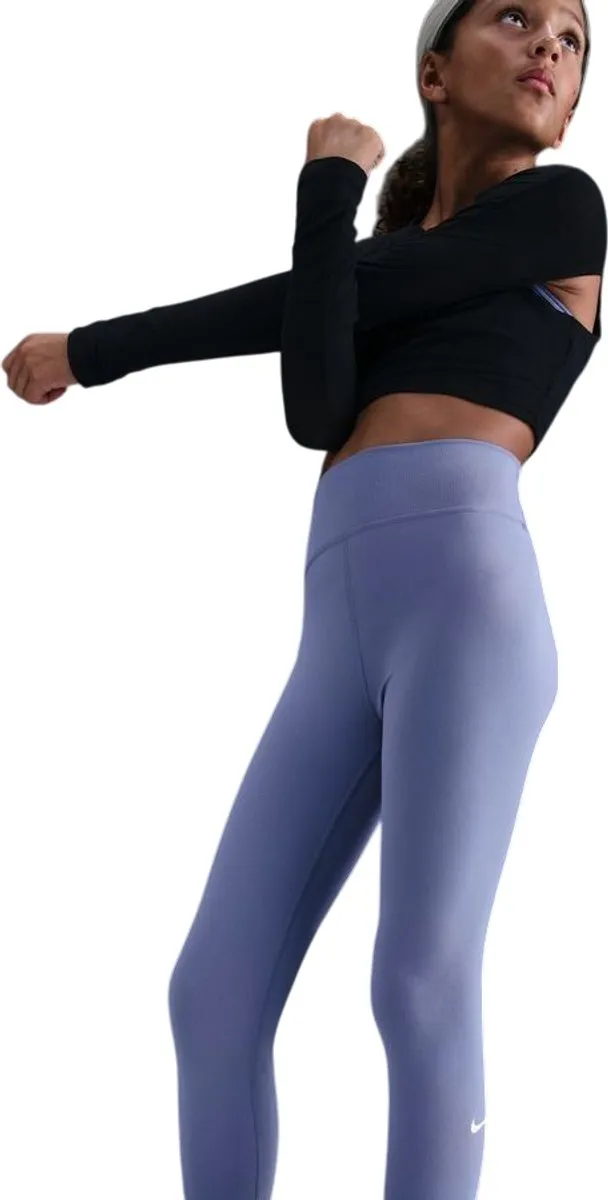 Nike One Dri-FIT Legging FZ5605-499 - XS - Paars