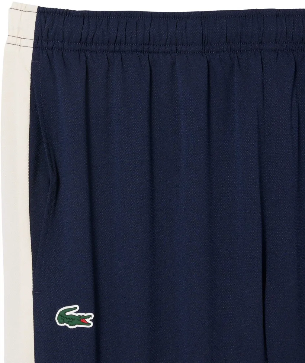 Lacoste Stretch Joggingpak Heren M - Navy/Wit/Rosa