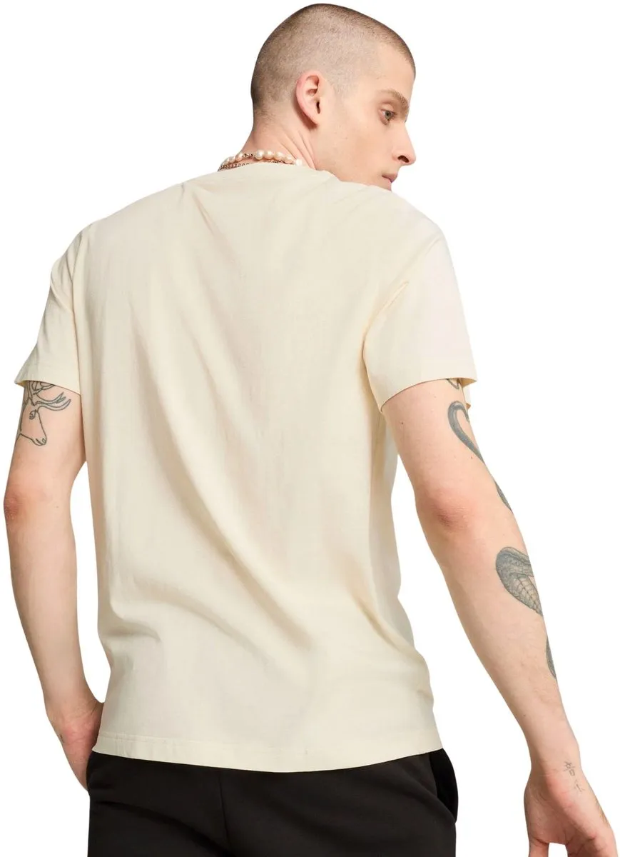 PUMA ESS Small No. 1 Logo Tee - Maat S - No Dye