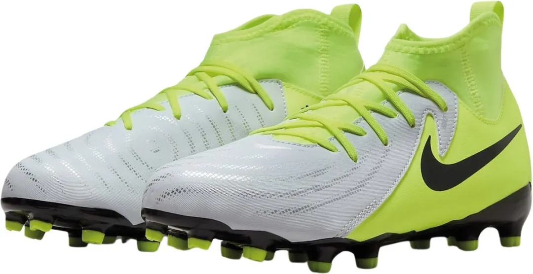Nike Phantom Luna II FG/MG Junior FJ2603-100 - 38.5 - Wit/Zwart/Goud