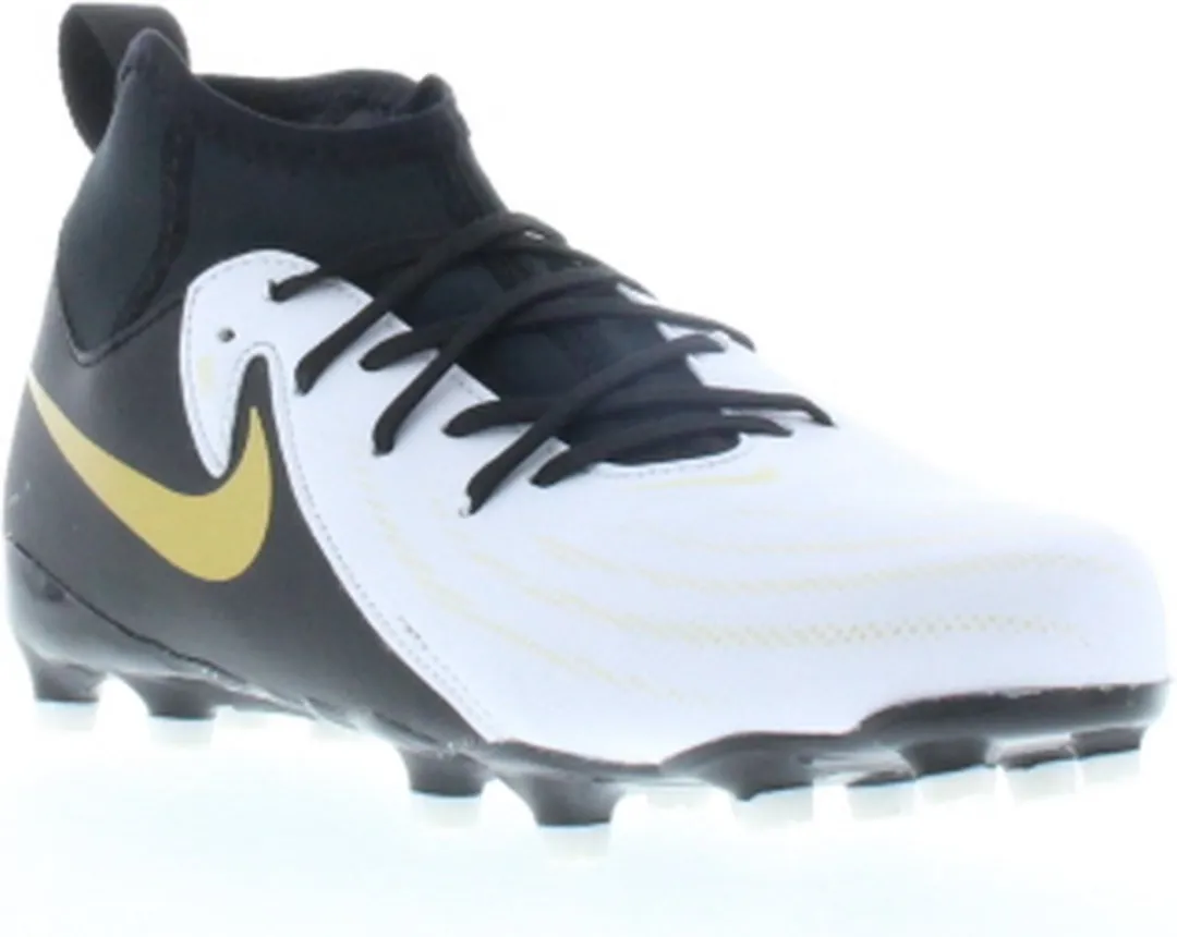 Nike Phantom Luna II FG/MG Junior FJ2603-100 - 38.5 - Wit/Zwart/Goud