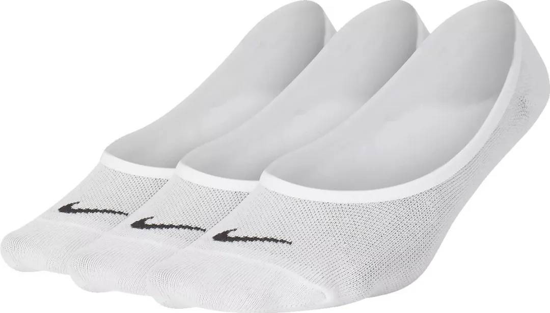 Nike Everyday Lightweight WMNS Sokken - Wit - 3 Stuks