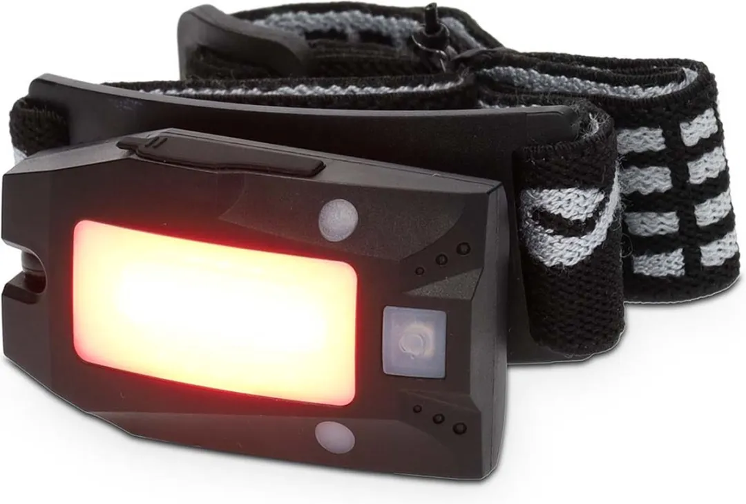 Nedis LHLR05WBK LED Hoofdlamp - 180 Lumen - 20m Bereik - Zwart