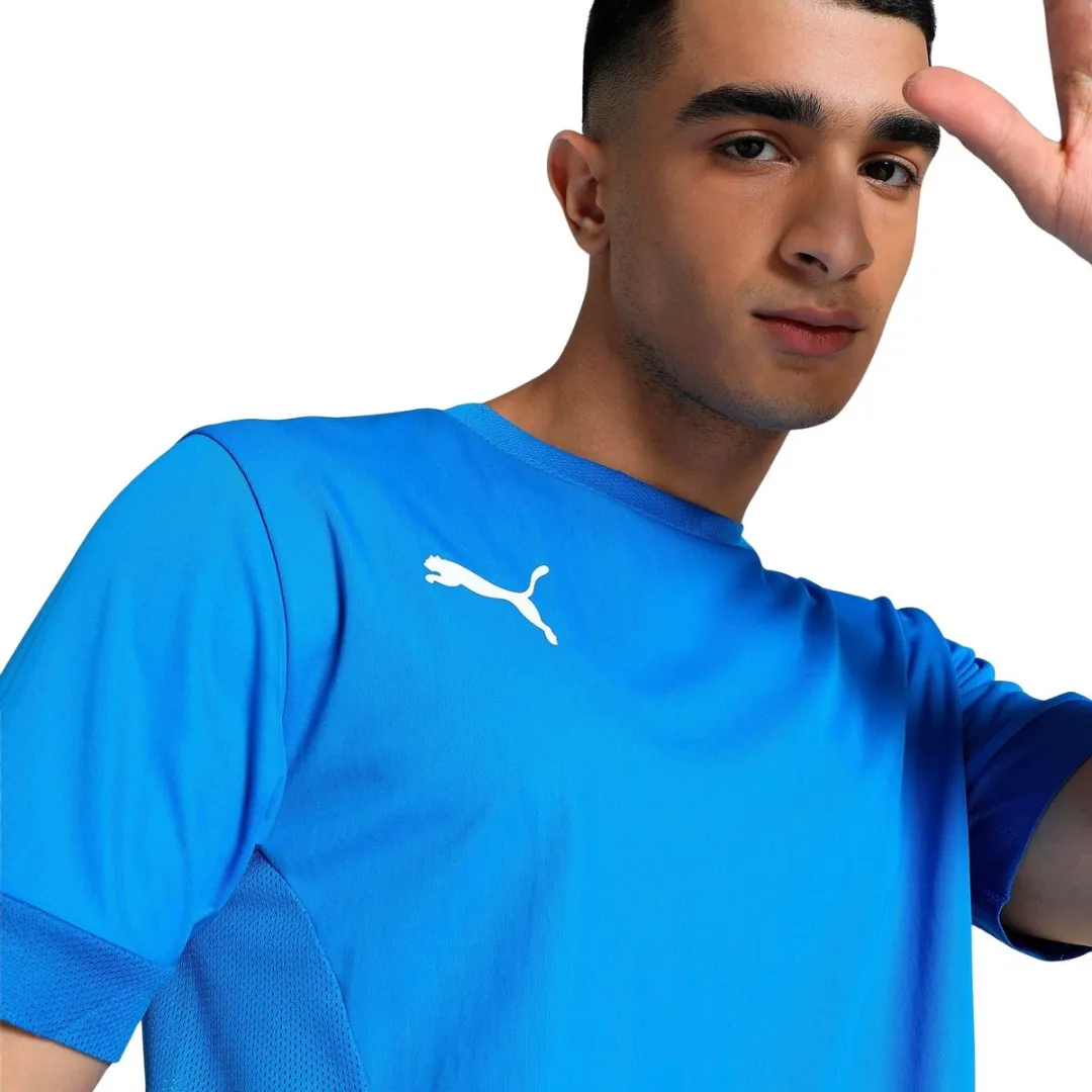 PUMA TeamGOAL Matchday Jersey Heren - Electric Blue Lemonade - L - afbeelding 6 van 6