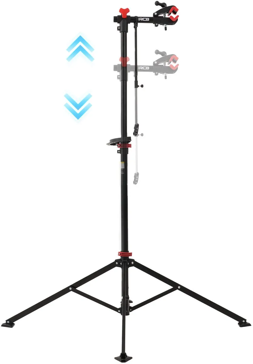 RCB GX2 Montagestandaard Fiets 24-29" - 360° draaibaar - Zwart