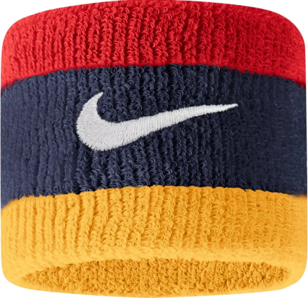 Nike Swoosh Zweetband - One Size - Oranje/Blauw