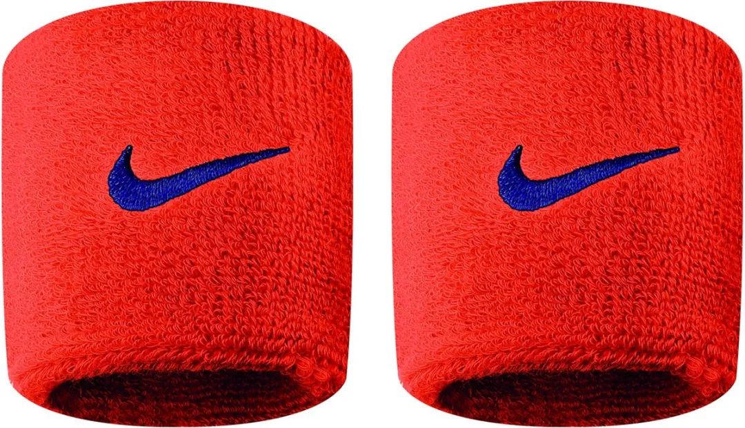 Nike Swoosh Zweetband - One Size - Oranje/Blauw