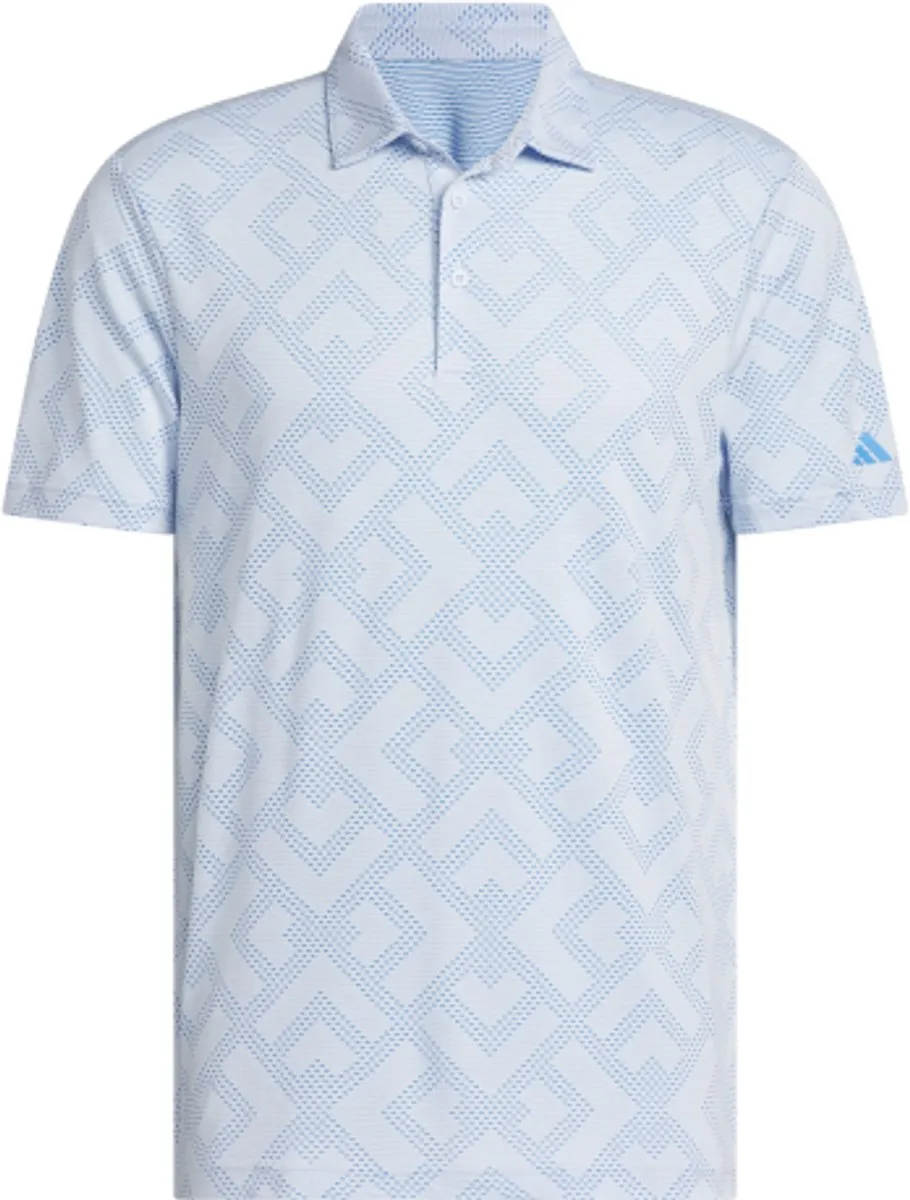 Adidas Ultimate CLSN Heren Golfpolo - Lichtblauw M