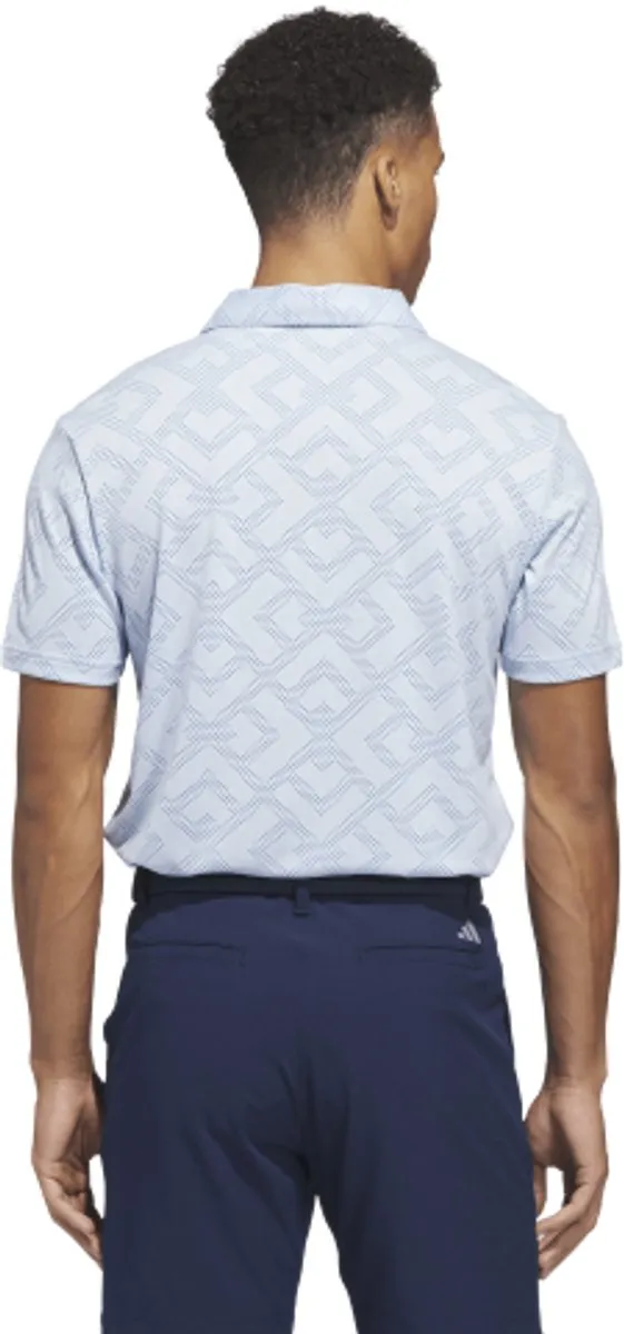 Adidas Ultimate CLSN Heren Golfpolo - Lichtblauw M - afbeelding 6 van 6