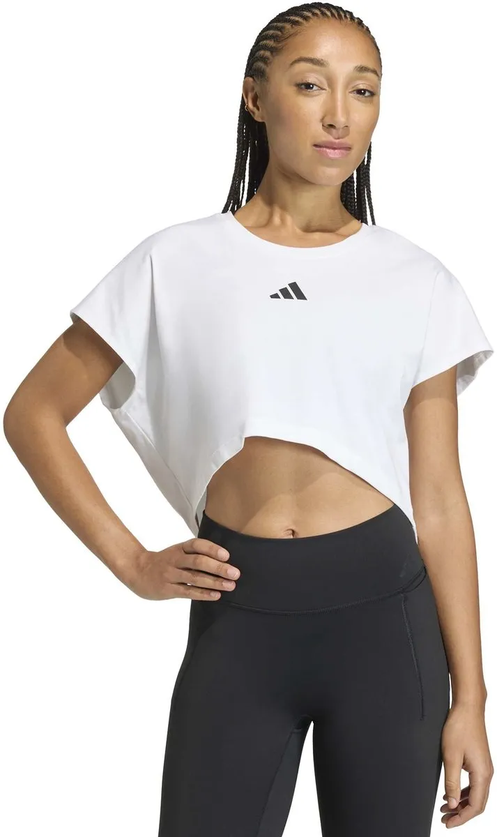 adidas pwr cr bx tnk Training T-shirt Dames - Wit