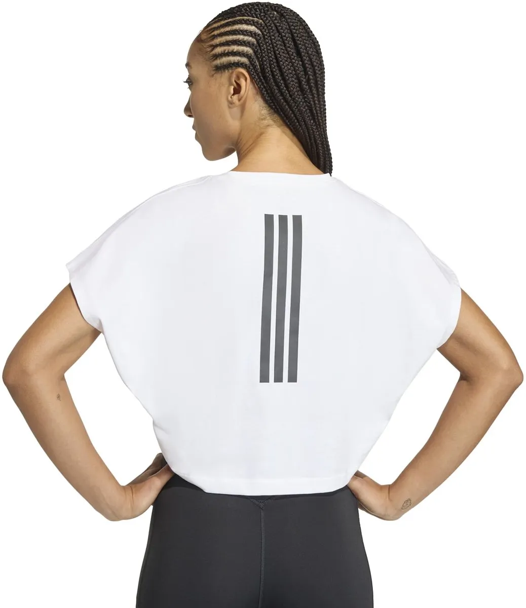 adidas pwr cr bx tnk Training T-shirt Dames - Wit