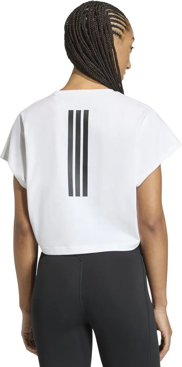 adidas pwr cr bx tnk Training T-shirt Dames - Wit
