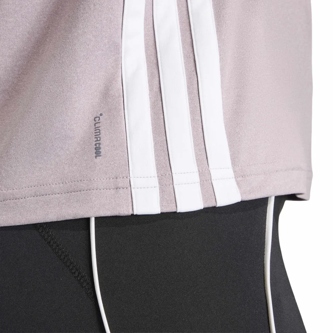 adidas WE 3S Crew T-shirt - Paars M