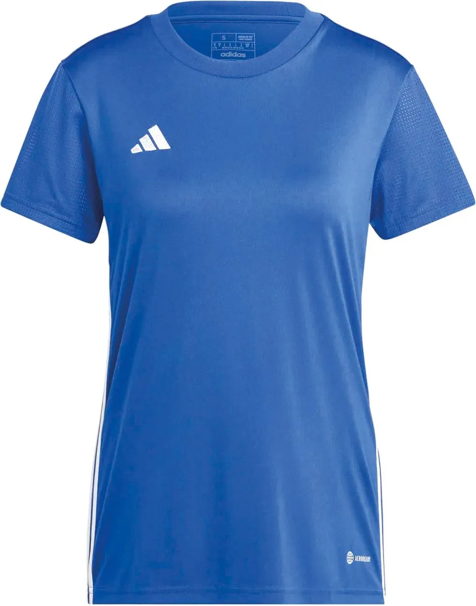 adidas Tabela 23 Jersey Shirt Dames M - IA9148 - Lichtblauw/Wit - afbeelding 6 van 6