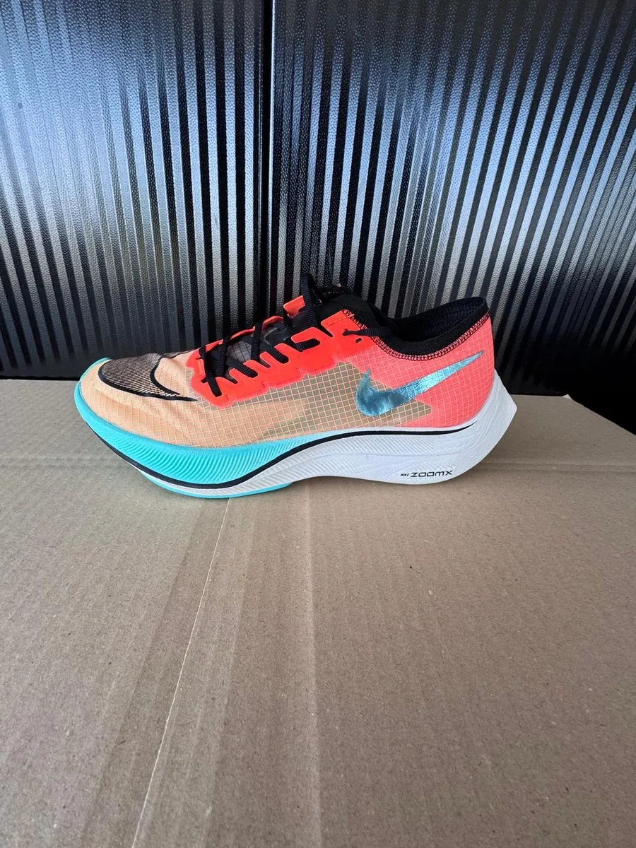 Nike ZoomX Vaporfly Next Hardloopschoen 44 - Groen/Oranje - afbeelding 6 van 6