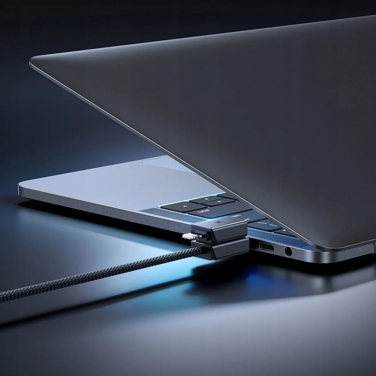 Baseus 4-in-1 USB-C Lightning Kabel 60W PD QC - Zwart