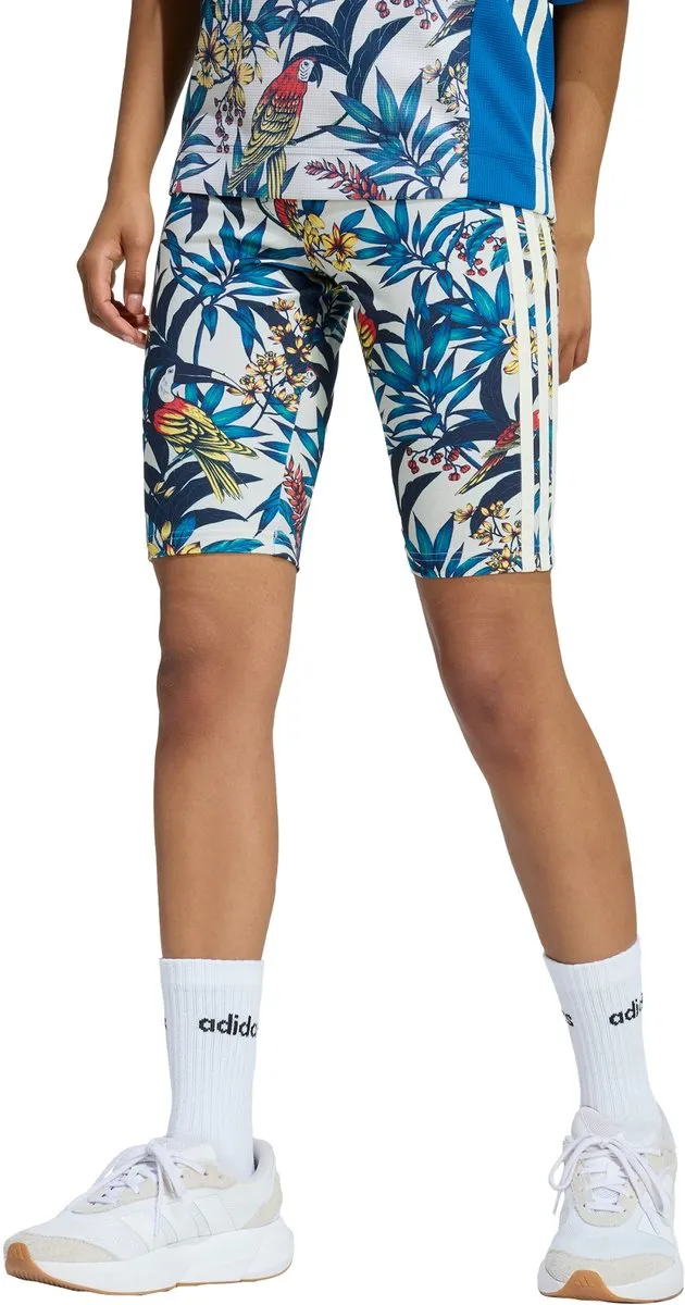 adidas x FARM RIO Dames Bikeshort Grijs