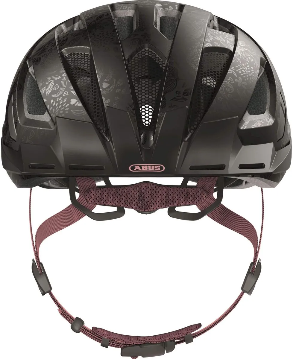 ABUS Urban-I 3.0 Fietshelm M - 52-58cm - Flower Art